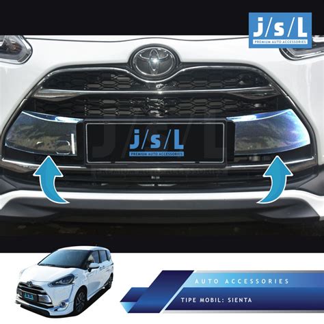 Toyota Sienta Grill Depan Jsl Krom Front Grille Middle Cover Chrome