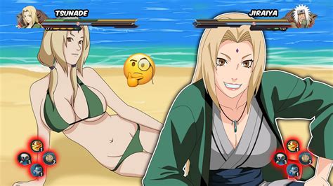 TSUNADE SWIMSUIT MODE GOD FIST OVERPOWER Naruto Storm 4 MOD YouTube