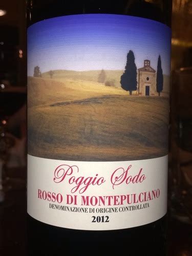 Poggio Sodo Rosso Di Montepulciano Vivino Australia