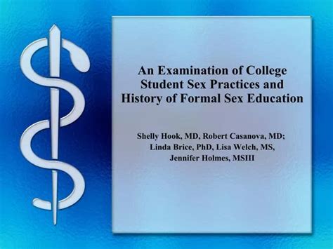 Ppt An Examination Of College Student Sex Practices And History Of