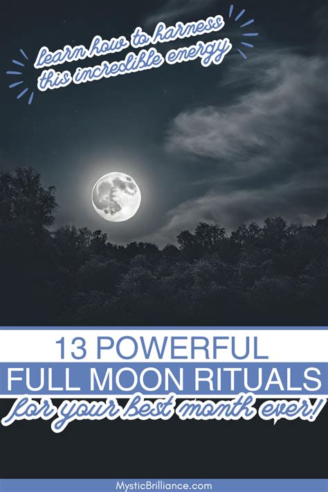 13 Powerful Full Moon Rituals | Manifestation prayer, Full moon ritual ...