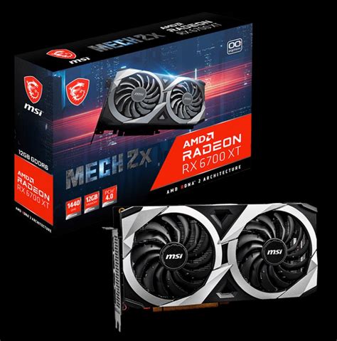 Msi Radeon Rx 6700 Xt Mech 2x 12g Oc Agrotendencia Tv