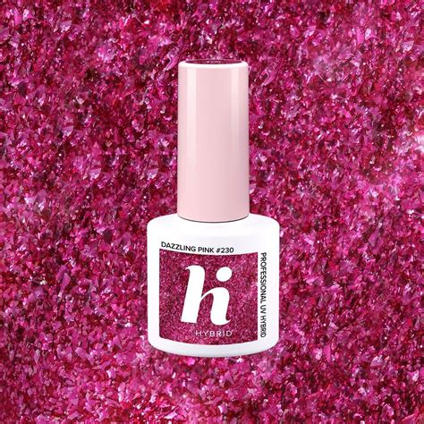 Lakier Hybrydowy Hi Hybrid 5 Ml Dazzling Pink 230 Nasze Paznokcie