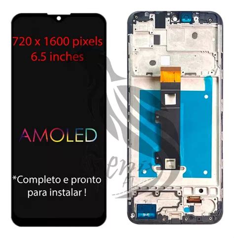 Display Tela Frontal Compatível Moto E20 Aro Xt2155 pel