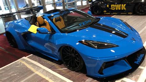 Modified C Corvettes At Sema Show