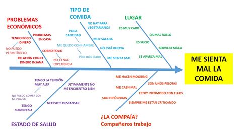 Ejercicio Causa Y Efecto Diagrama Ishikawa