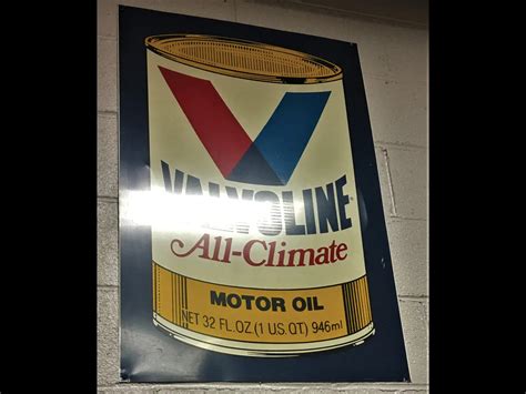 Valvoline All Climate Motor Oil Sign Auburn Fall 2018 RM Sotheby S