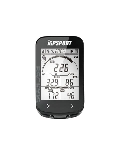 GPS COMPTEUR IGPSPORT BCS100S AVEC VITESSE ALTIMETRE TEMPERATURE