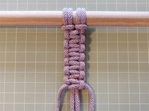 Macrame Square Knot Tutorial Easy Step By Step Instructions