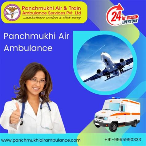 Take On Rent Panchmukhi Air Ambulance Service In Ranchi With Superior