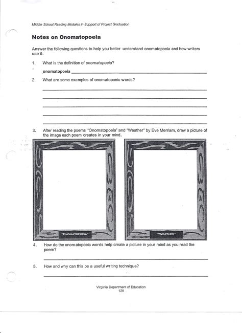 Free Printable Grade 6 Language Arts Worksheets Matthew Sheridan S School Worksheets