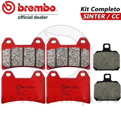 Pastiglie Freno Brembo Sinter Anteriori Posteriori Ducati