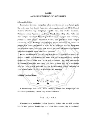 Fillable Online 13 BAB III ANALISIS DAN PERANCANGAN SISTEM 3 1 Fax