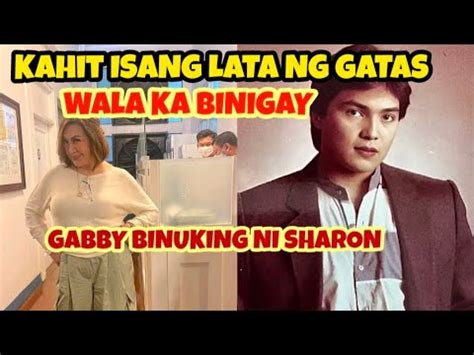 Sharon Cuneta Binuking Si Gabby Concepcion Omg Grabe Naman Youtube