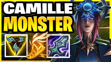 CAMILLE IS A MONSTER IN THE JUNGLE IN WILD RIFT CAMILLE BUILD