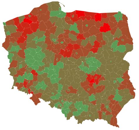 Oto Mapa Polskiego Bezrobocia Bankier Pl