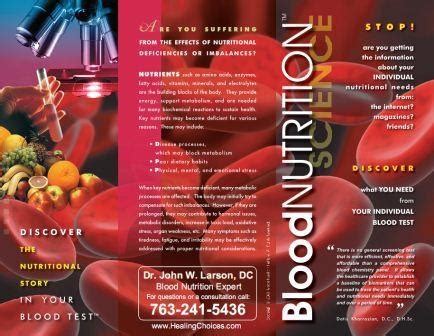 Blood Nutrition Testing Elk River Mn Chiropractor Healing Choices