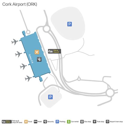 Cork Airport Ground Transportation Map (2025) - All Maps