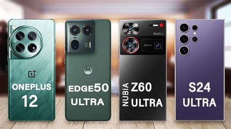 Motorola Edge 50 Ultra Vs OnePlus 12 Vs Samsung S24 Ultra Vs Nubia Z60