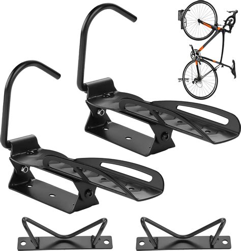 Auwey Swivel Bike Wall Mount 2pack Bike Rack Garage Rack Bike Storage Rack With Tire