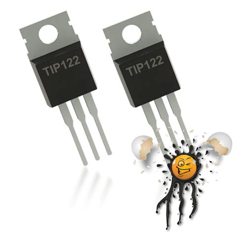 2 Stück TIP122 NPN Darlington Power Transistor TO 220 IoT powered by