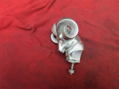 VINTAGE DODGE RAM HEAD HOOD ORNAMENT rat hot street rod custom ...