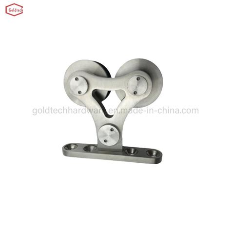 Stainless Steel Hardware Hanging Kits Wood Sliding Doors Rollers Wheels