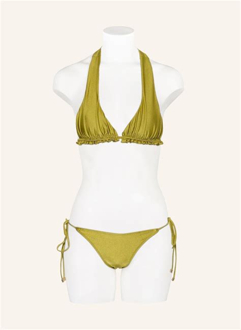 Janthee Berlin Neckholder Bikini Top Olimpia In Oliv Breuninger