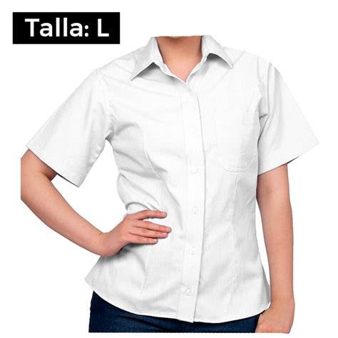 Blusa Oxford Mcorta Blanco Tl — Grupo Casa Lima