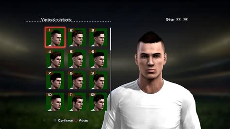 PES 2013 Hairstyle Super Pack HD Nuevos Peinados HD YouTube