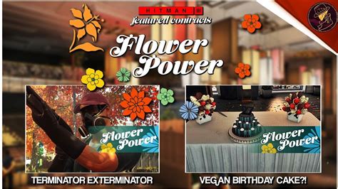 Hitman Flower Power Featured Contracts Terminator Exterminator