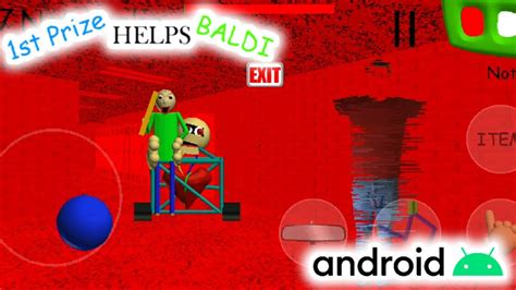 1st Prize Helps Baldi Remastered Android Mod V 1 4 3 YouTube