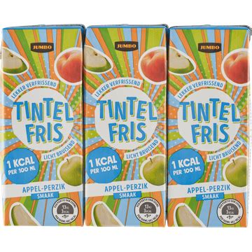 Jumbo Tintelfris Appel Perzik Smaak X Ml Bestellen Jumbo