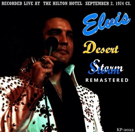 Desert Storm Remastered CD Elvis New DVD And CDs Elvis Presley FTD