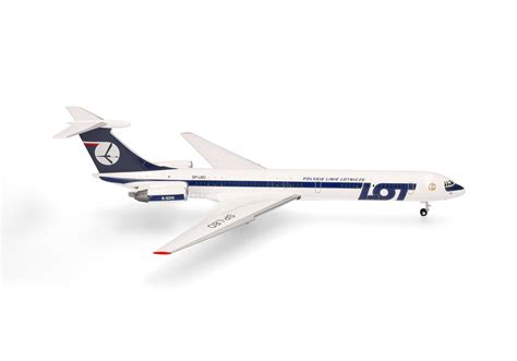 Herpa Lot Polish Airlines Ilyushin Il M Sp Lbd Wladyslaw Sikorski