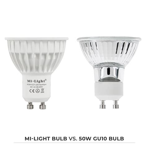 GU10 MiLight RGB Tunable White LED Bulb 4 Watt 40 Watt Equivalent