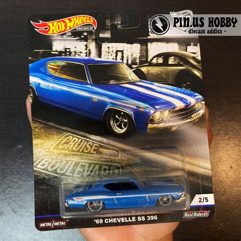 Jual HOTWHEELS PREMIUM 69 CHEVELLE SS 396 CRUISE BOULEVARD SERIES