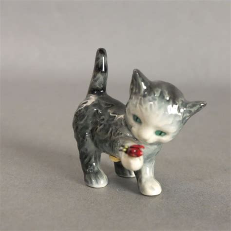 Porzellanfigur Katze von Göbel 1970 1975