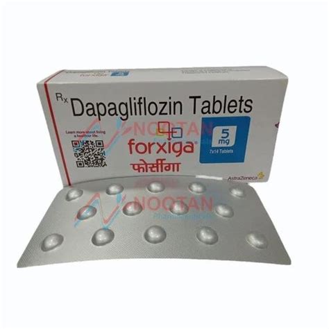 Forxiga 5mg Dapagliflozin Tablet At 438 5 Stripe Daparyl 10 In Pune