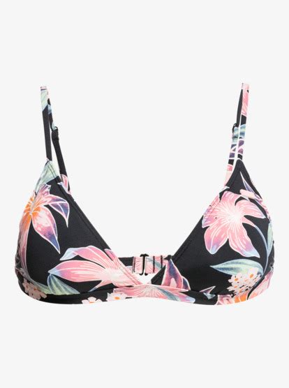 Printed Beach Classics Top De Tri Bikini Fijo Para Mujer Roxy