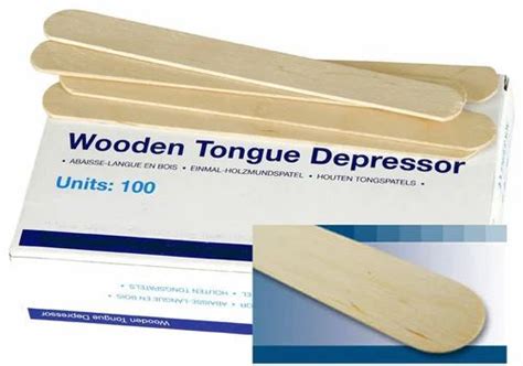 Disposable Wooden Tongue Depressor At Best Price In New Delhi