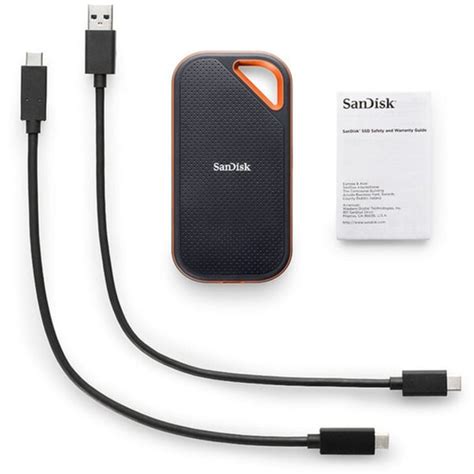 Sandisk Extreme Pro Portable V Tb Externe Ssd Zwart Oranje