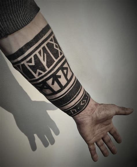 Arm Tattoo Viking Viking Tribal Tattoos Tribal Art Tattoos Viking