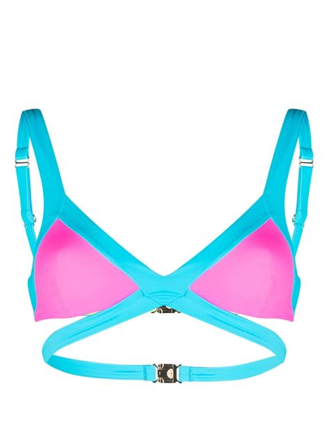 Agent Provocateur Mazzy Bikini Bra In Blue Modesens