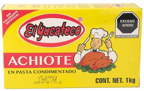 El Yucateco Achiote Paste 1 Kg Worldmart