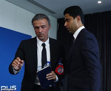 Psg Unveil Ex Spain And Barcelona Boss Luis Enrique As Their New