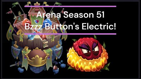 Plants Vs Zombies Trailer Arena Season Bzzz Button S Electric