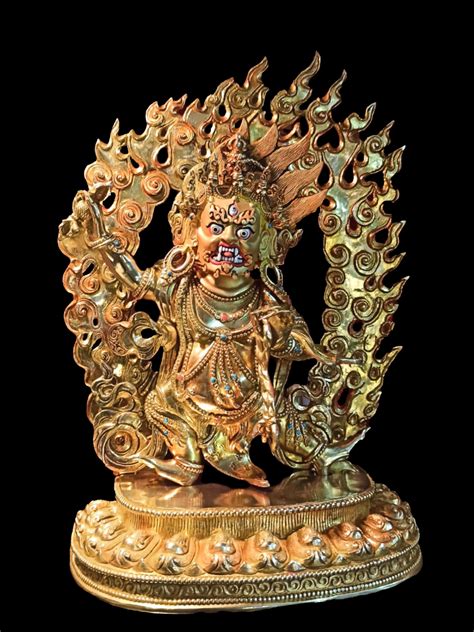 Vajrapani Vajrapani Statue Buddhist Deity Statue Spiritual Statue