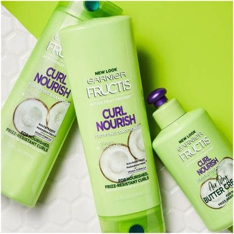 Garnier Fructis Curl Nourish Sulfate Free Shampoo Fl Oz In