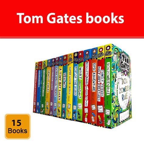 Tom Gates Series Books Collection Set By Liz Pichon Books